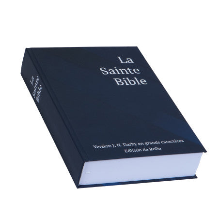 La Sainte Bible, Darby, grand format, rigide imprimée [nouvelle présentation]