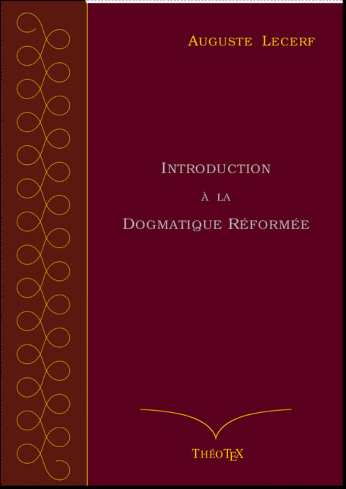 Ebook - Introduction à la Dogmatique Réformée