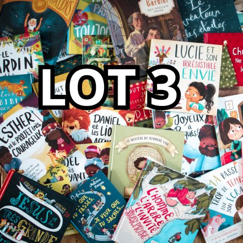 LOT 3 : 20 livres - Pack Printemps des enfants (Offre Église)