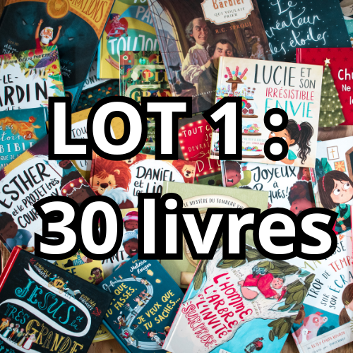 LOT 1: 30 livres enfants