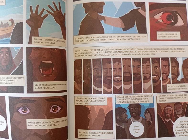 L'Évangile de Marc en bd