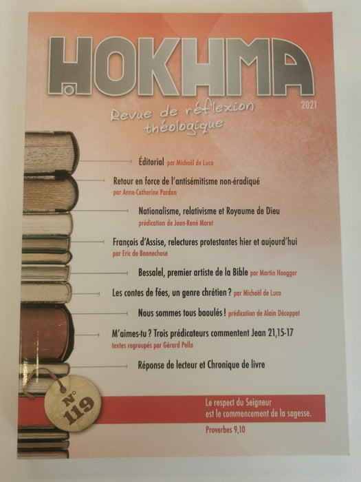 Occasion - Hokhma n°119