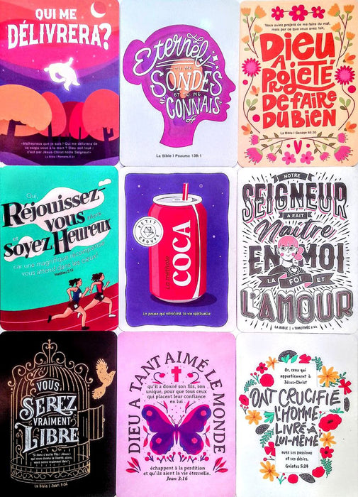 9 Cartes postales "Petit groupe : développement personnel"