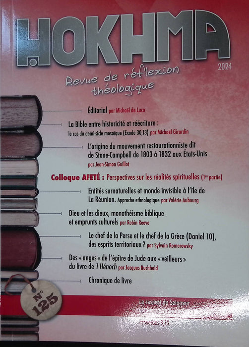 Occasion - Hokhma n°125