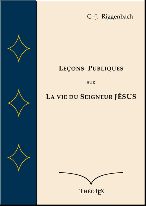 Ebook - Leçons Publiques sur la Vie du Seigneur Jésus