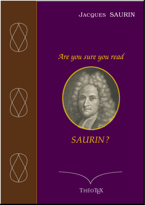 Ebook - Are you sure you read Saurin?