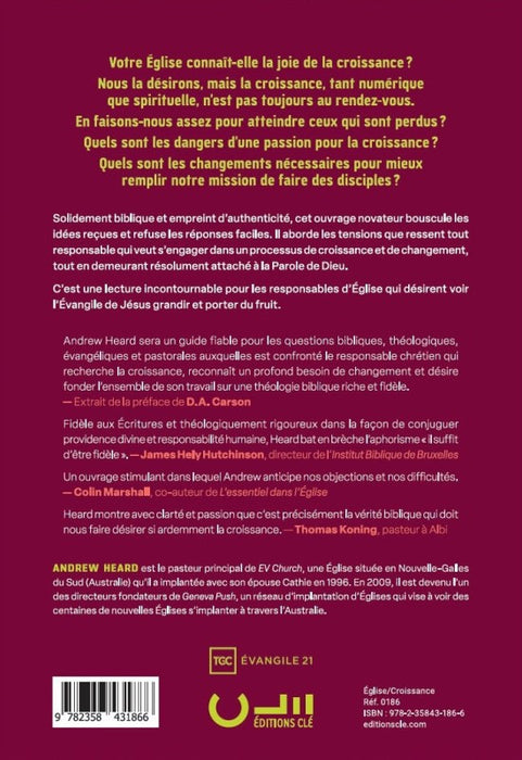 Une passion pour la croissance