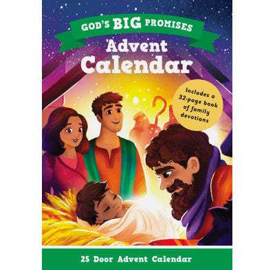 God's Big Promises Advent Calendar and Family Devotions [Livre en anglais]