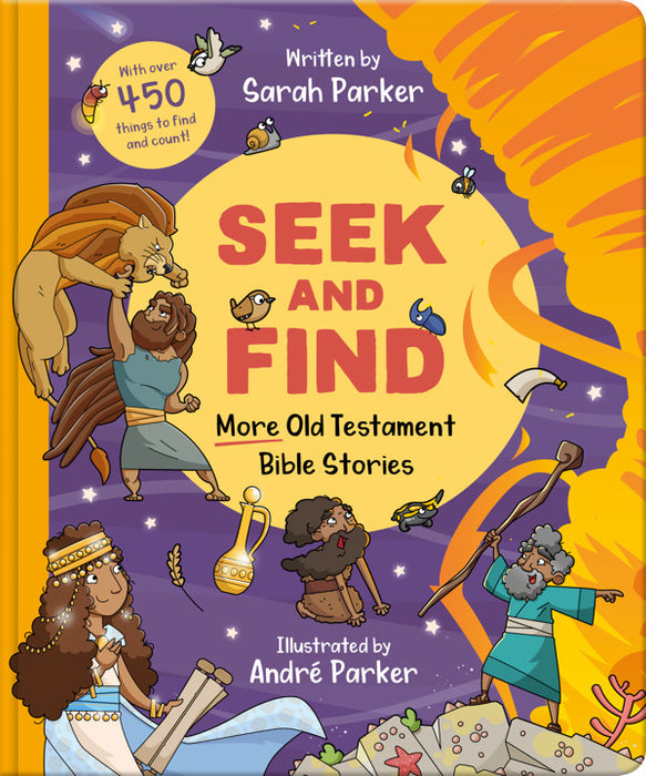 Seek and Find: More Old Testament Bible Stories [Livre en anglais]