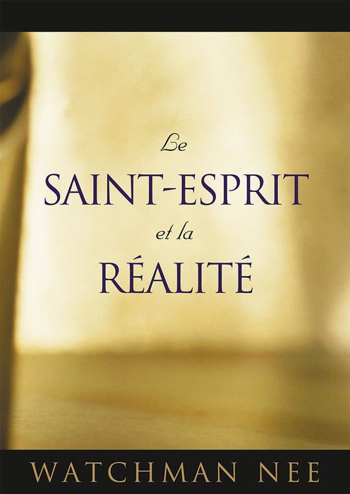 Le Saint-Esprit et la réalité