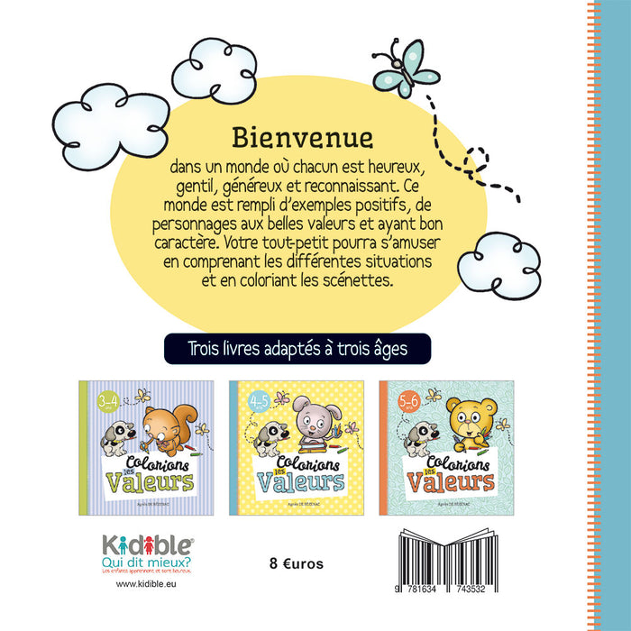 Colorions les Valeurs. 4-5 ans