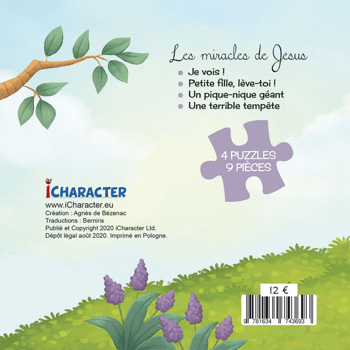 Les miracles de Jésus - Livre-puzzle