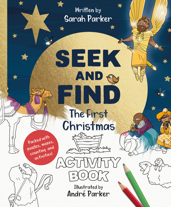 Seek and Find: The First Christmas Activity Book [Livre en anglais]