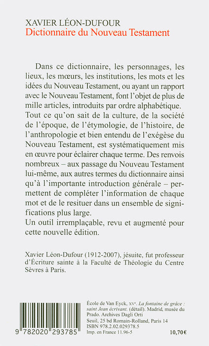 Dictionnaire du Nouveau Testament [Ed Seuil]