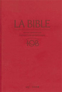 Bible TOB (Traduction Oecuménique de la Bible) Rouge rigide avec étui