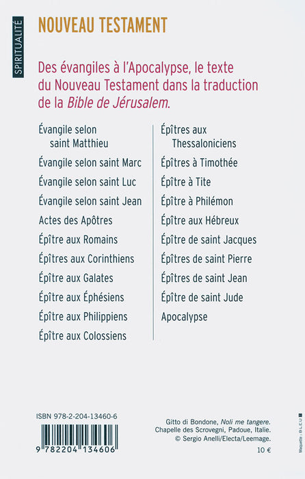 Nouveau Testament - Bible de Jérusalem