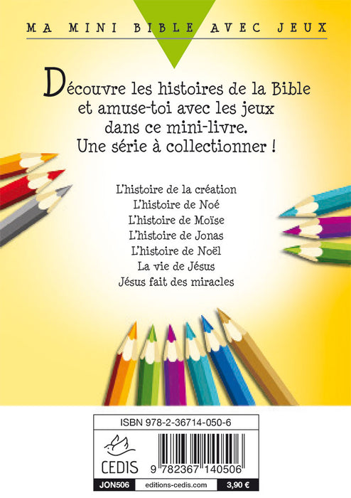 L'histoire de Jonas - ma Mini-Bible avec jeux