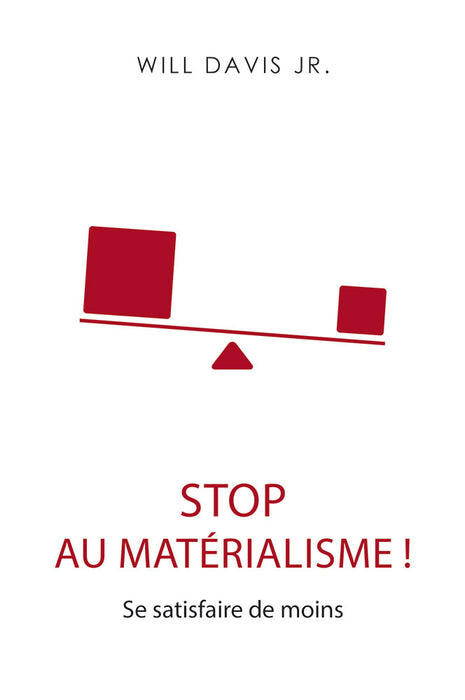Stop au matérialisme !