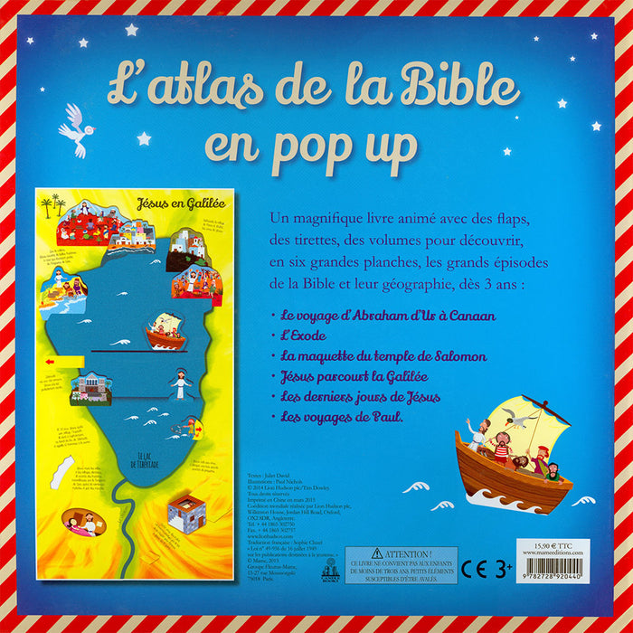 L'Atlas de la Bible en pop-up