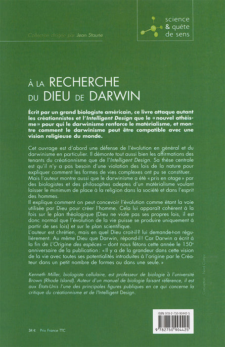 À la recherche du Dieu de Darwin