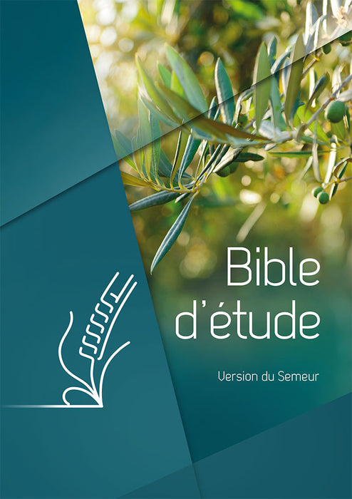Bible d’étude Semeur rigide verte olivier