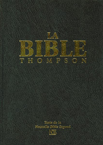 Bible d'étude Thompson NBS (Nouvelle Bible Segond) Noire rigide