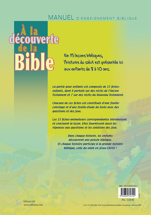 À la découverte de la Bible