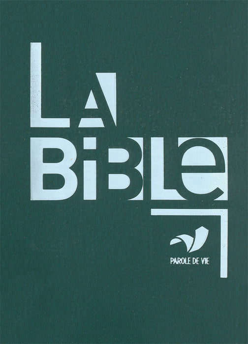 Bible PDV (Parole de vie) Poche Verte souple