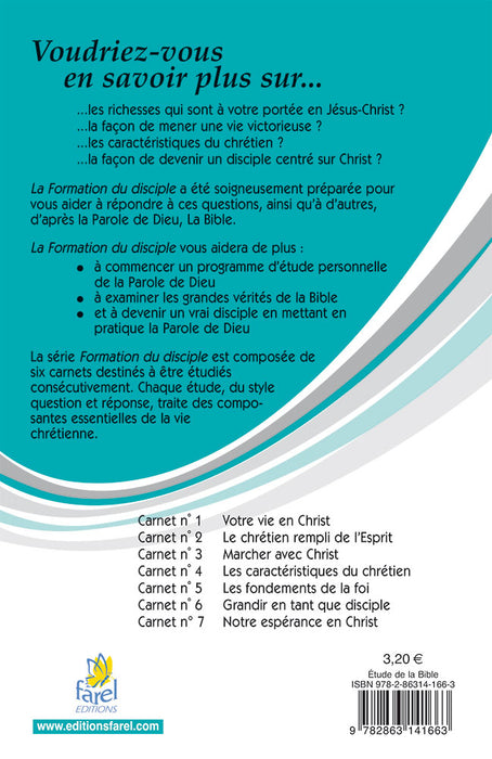 Notre espérance en Christ. Carnet 7