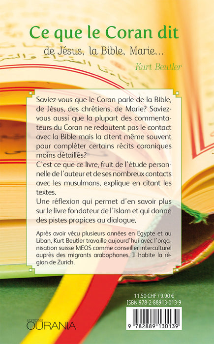 Ce que le Coran dit de Jésus, la Bible, Marie