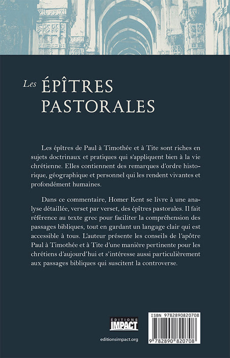 Les Épîtres pastorales