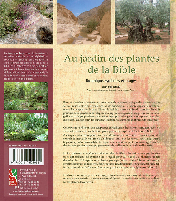 Au jardin des plantes de la Bible