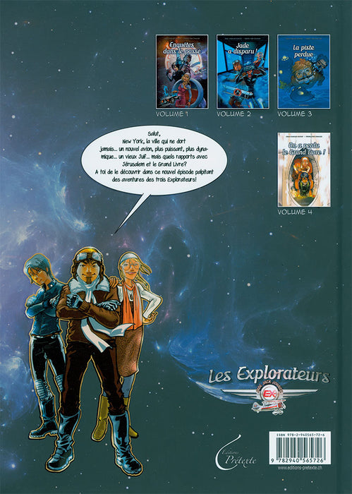 BD Les explorateurs - Une tisane à New York - Tome 5