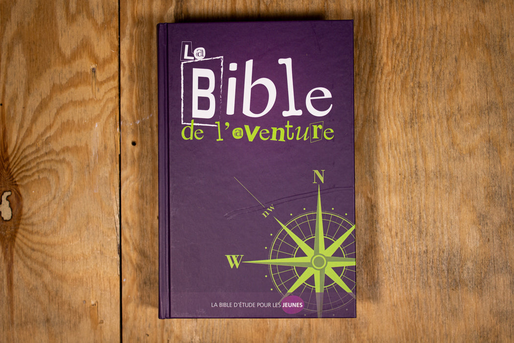 La Bible de l'aventure [français courant] Violette rigide
