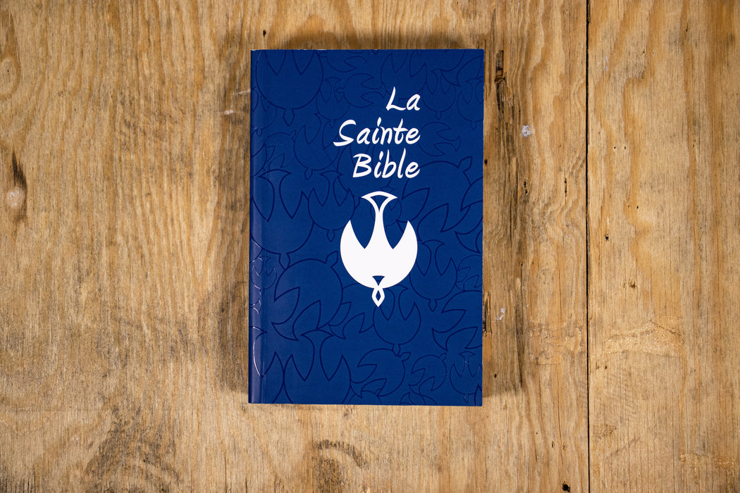 Bible Colombe bleue souple