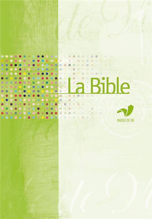 Bible PDV (Parole de vie)  Verte illustrée rigide