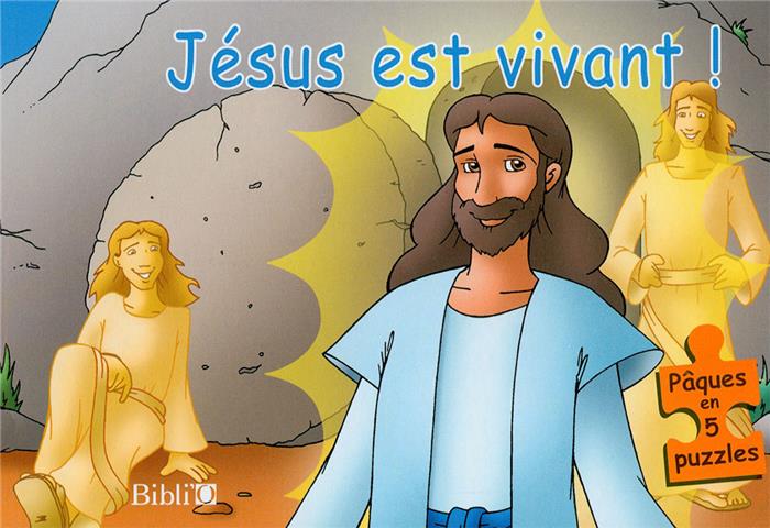 Jésus est vivant ! - Pâques en 5 puzzles
