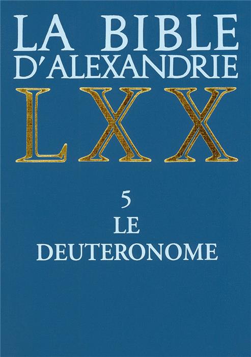 La Bible d'Alexandrie LXX Volume 5