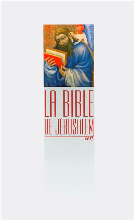 La Bible de Jérusalem blanche illustrée souple poche