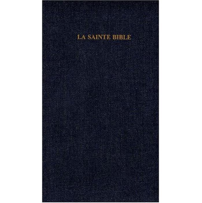 Bible Segond 1910, compacte, jeans