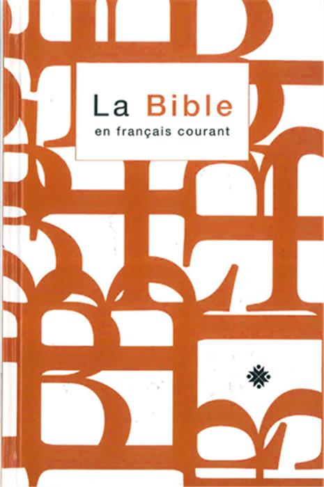 Bible en français courant, compacte, illustrée orange