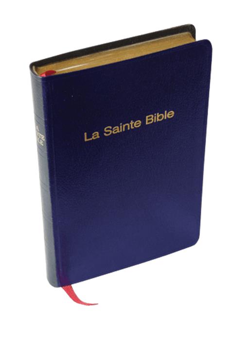 Bible Darby, de poche, bleue