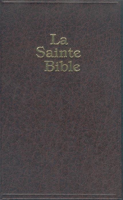 Bible Darby, petit format, brune