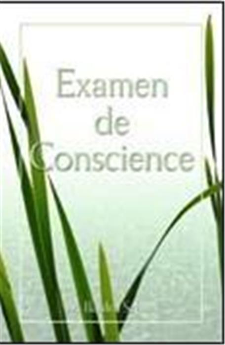Examen de conscience