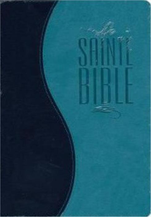Bible Esaïe 55 Bleu-nuit turquoise souple 295