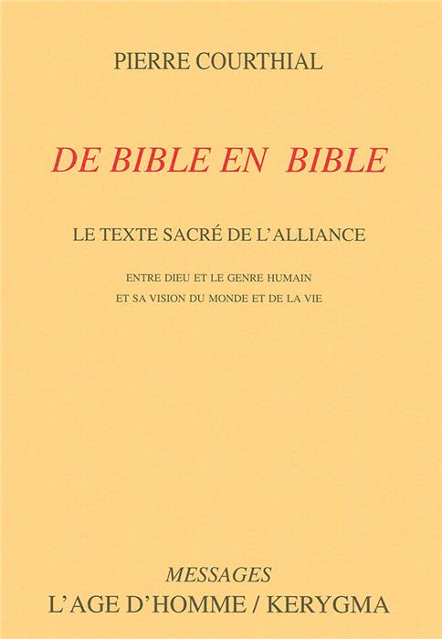 De Bible en Bible