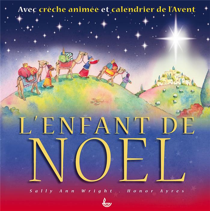 L'enfant de Noël avec crèche animée et calendrier de l'avent — BLFStore