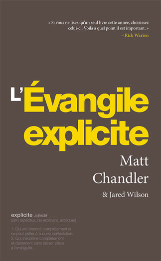 Ebook - L'Évangile explicite