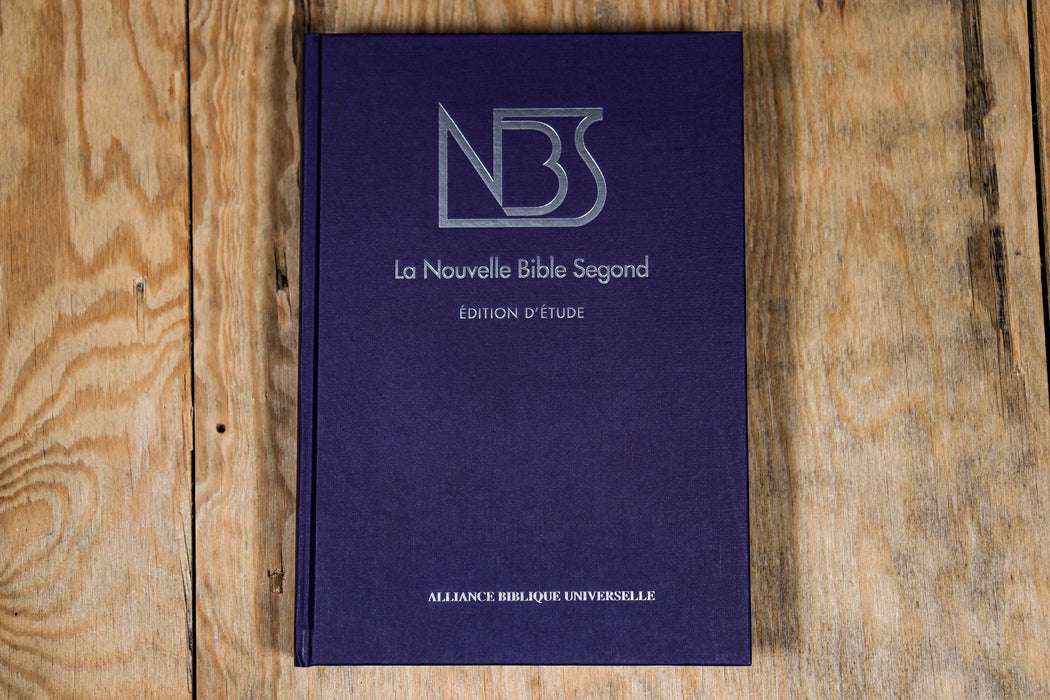 Bible d'étude NBS Bleue nuit rigide