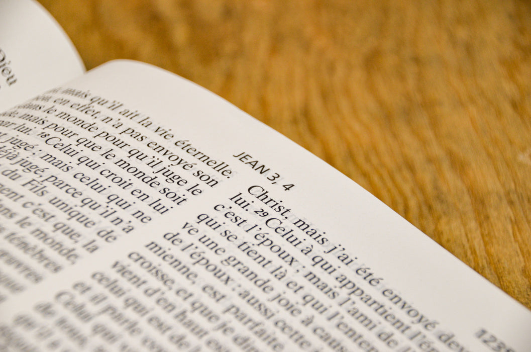 Bible NEG gros caractères Blanche souple Tranche dorée — BLFStore